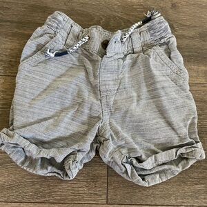 Sz 2t Cat & Jack Grey Striped Shorts